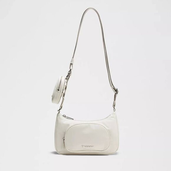 Lululemon Crossbody Bag with Nano Pouch 2L in Bone, BNWT - Picture 1 of 8